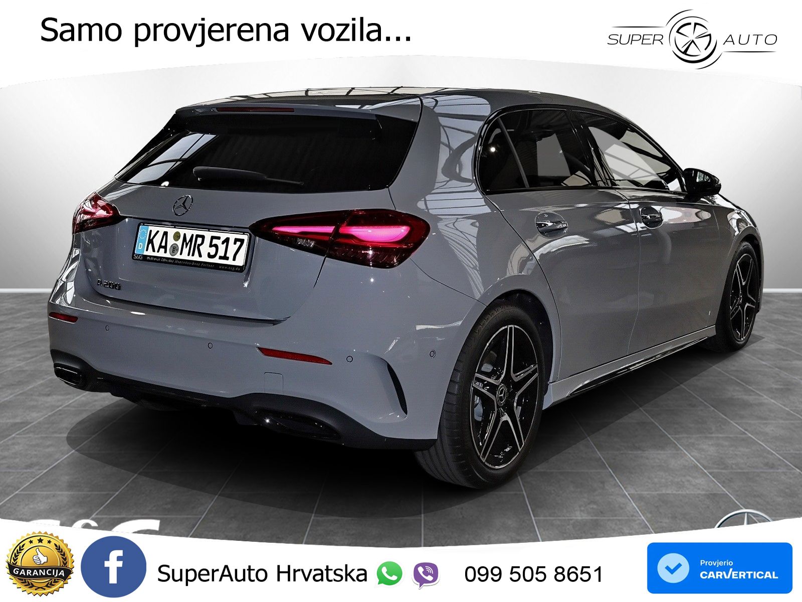 Mercedes-Benz A 200 7G-DCT AMG LED+GR SJED+ACC
