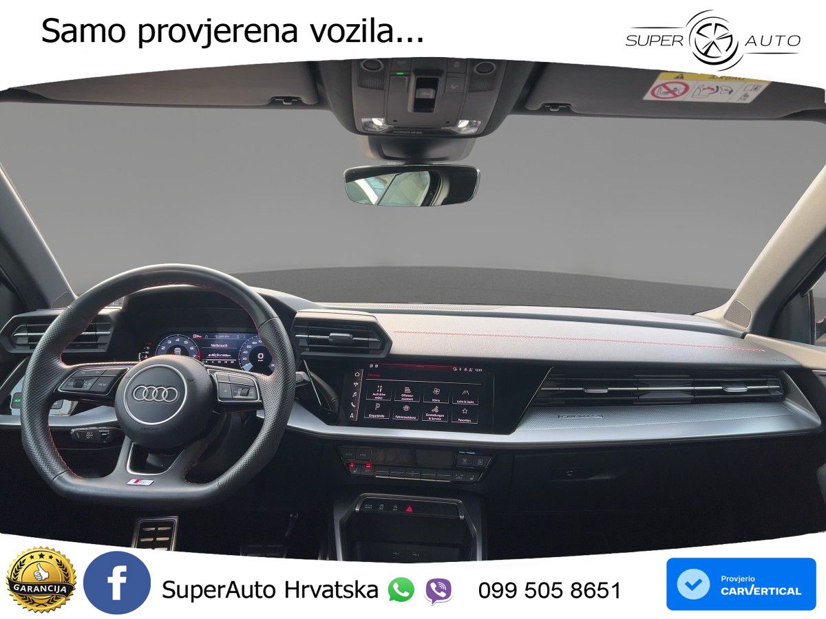 Audi S3 2.0 TFSI (310 KS) quattro S tronic MATRIX+GR SJED+KAM