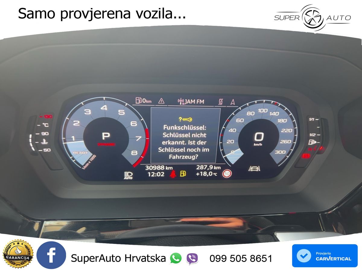 Audi S3 2.0 TFSI (310 KS) quattro S tronic MATRIX+GR SJED+KAM