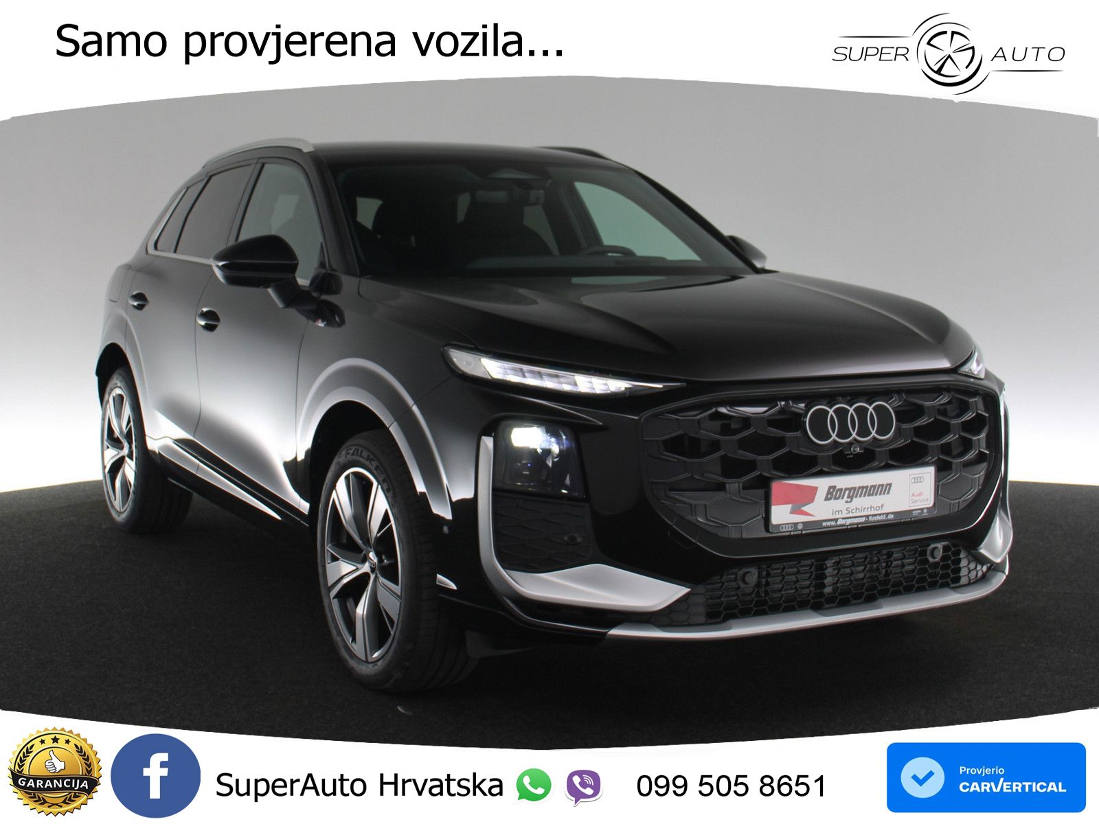Audi Q3 1.5 TFSI (150 KS) S tronic S line LED+GR SJED+ACC