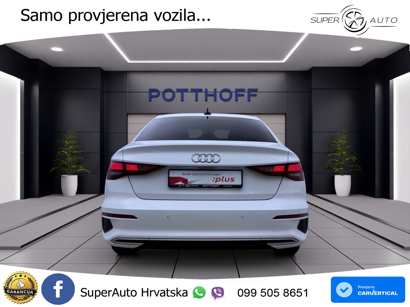 Audi A3 Limuzina 35 TDI (150 KS) S tronic advanced