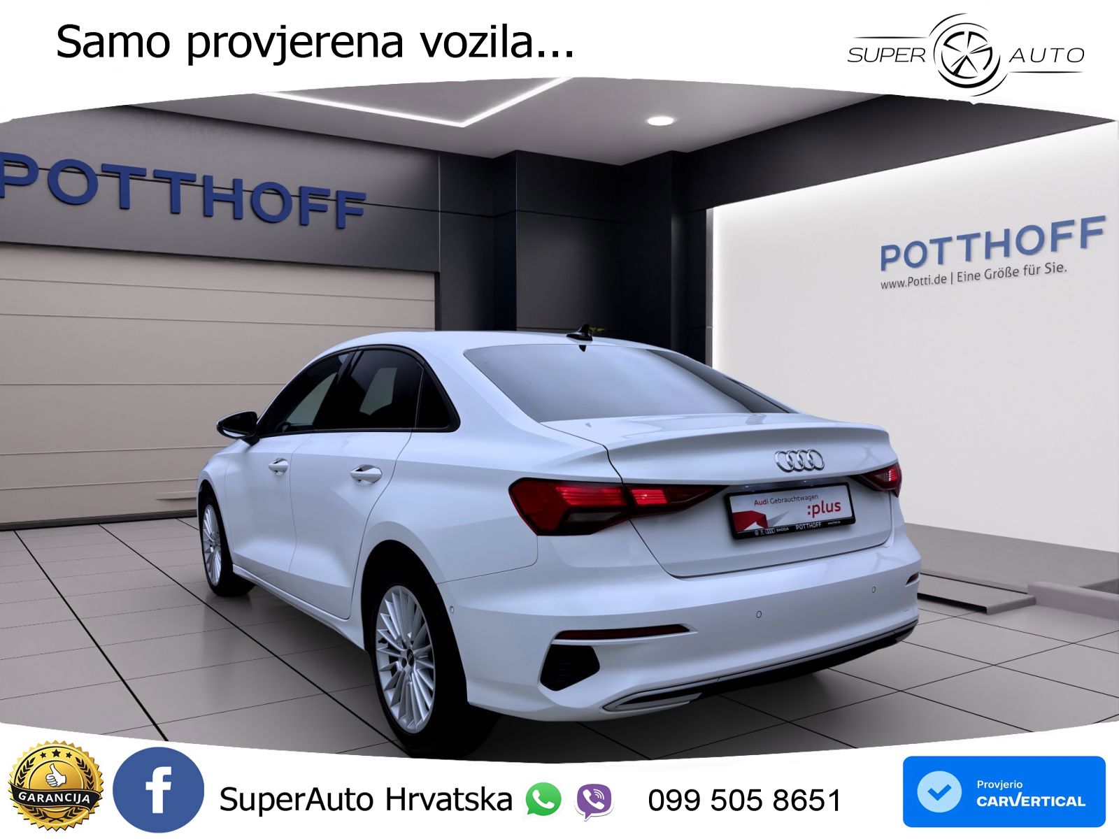 Audi A3 Limuzina 35 TDI (150 KS) S tronic advanced