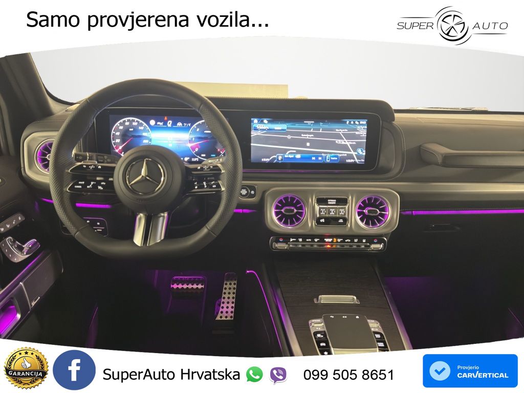Mercedes G 450d Long (367 KS) 4MATIC 9G-TRONIC Superior LED+GR SJED+ACC