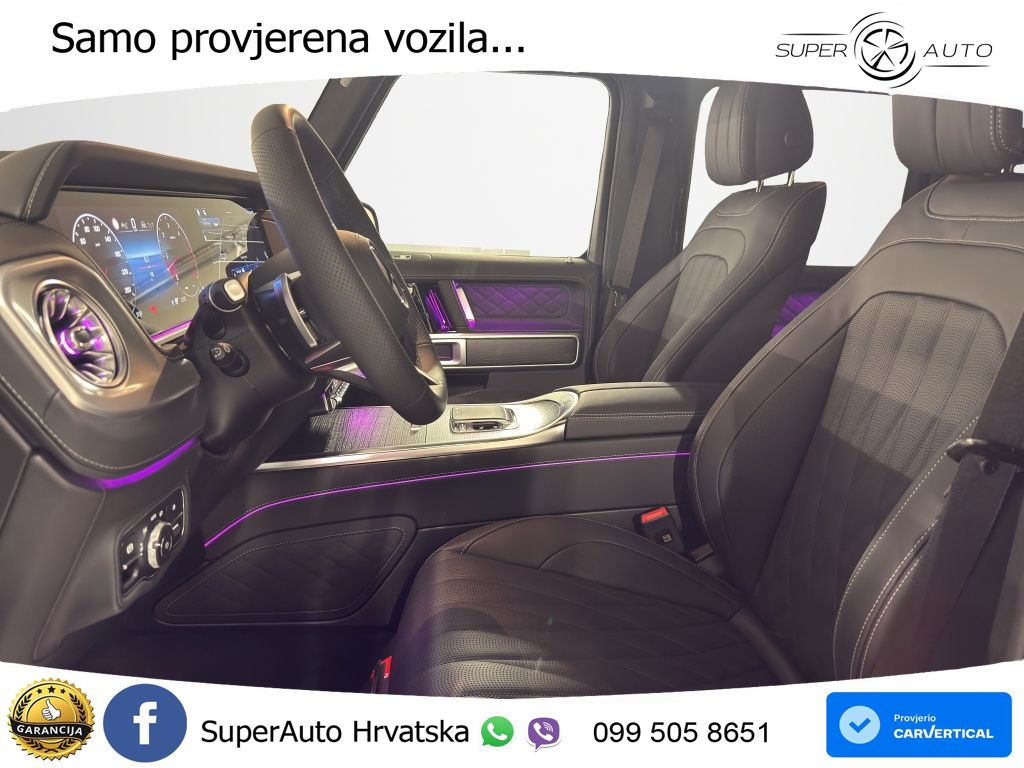Mercedes G 450d Long (367 KS) 4MATIC 9G-TRONIC Superior LED+GR SJED+ACC