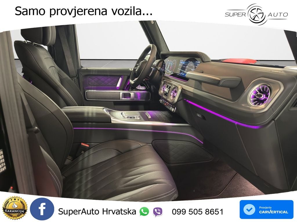 Mercedes G 450d Long (367 KS) 4MATIC 9G-TRONIC Superior LED+GR SJED+ACC
