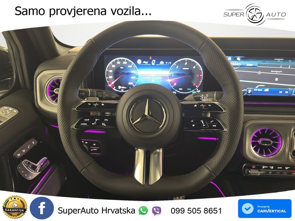 Mercedes G 450d Long (367 KS) 4MATIC 9G-TRONIC Superior LED+GR SJED+ACC