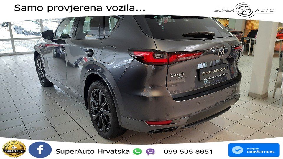 Mazda CX-60 2.5 e-Skyactiv (328 KS) AWD Automatic LED+GR SJED+ACC