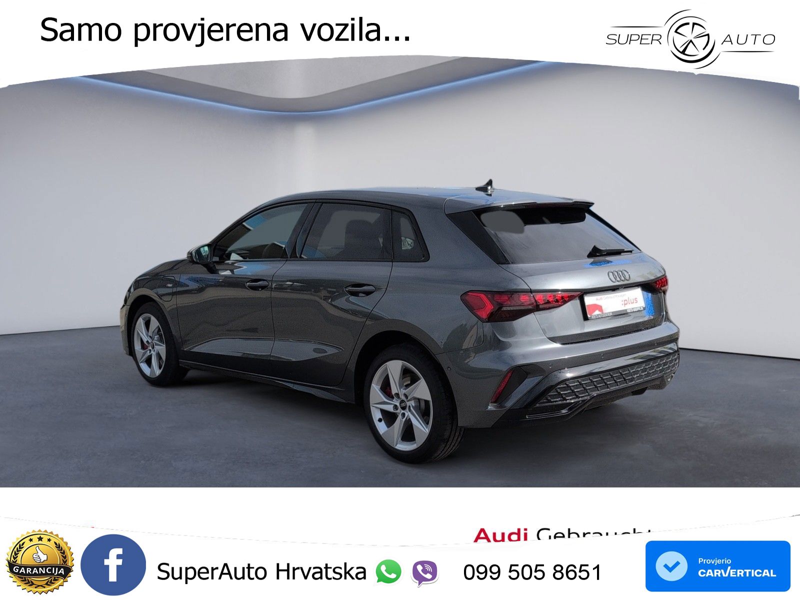 Audi A3 45 TFSIe (272 KS) S tronic S line LED+GR SJED+ACC