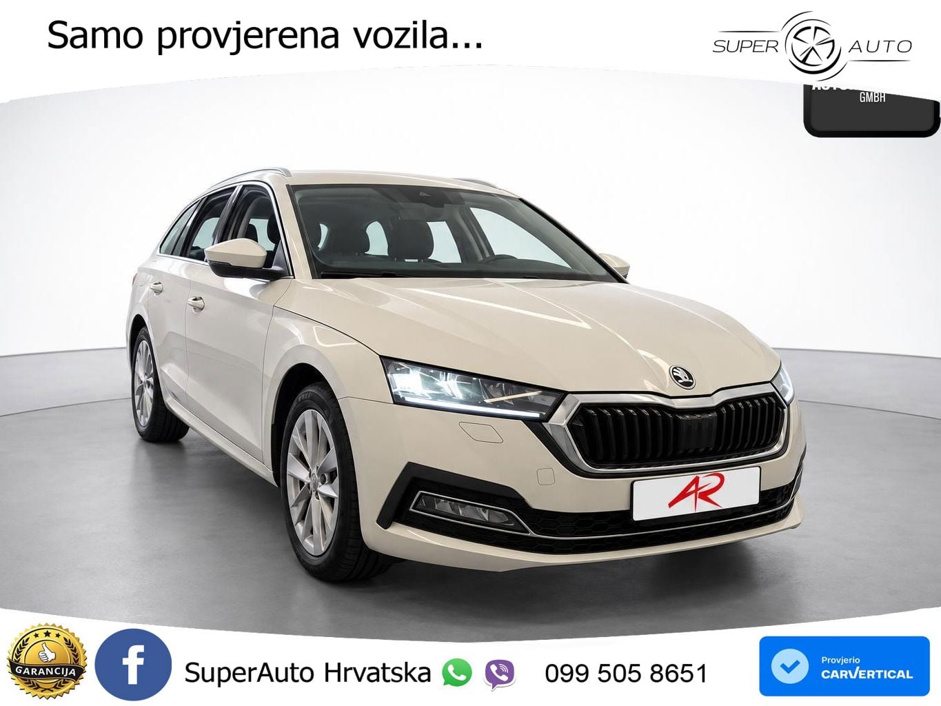 Škoda Octavia Combi 2.0 TDI (150 KS) DSG LED+GR SJED+ACC