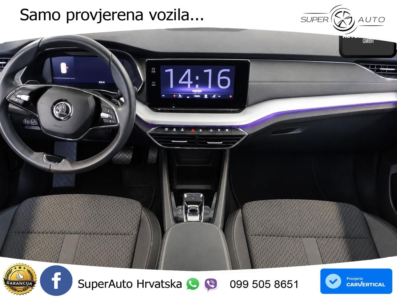 Škoda Octavia Combi 2.0 TDI (150 KS) DSG LED+GR SJED+ACC