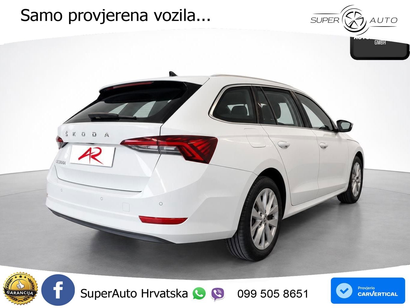 Škoda Octavia Combi 2.0 TDI (150 KS) DSG LED+GR SJED+ACC