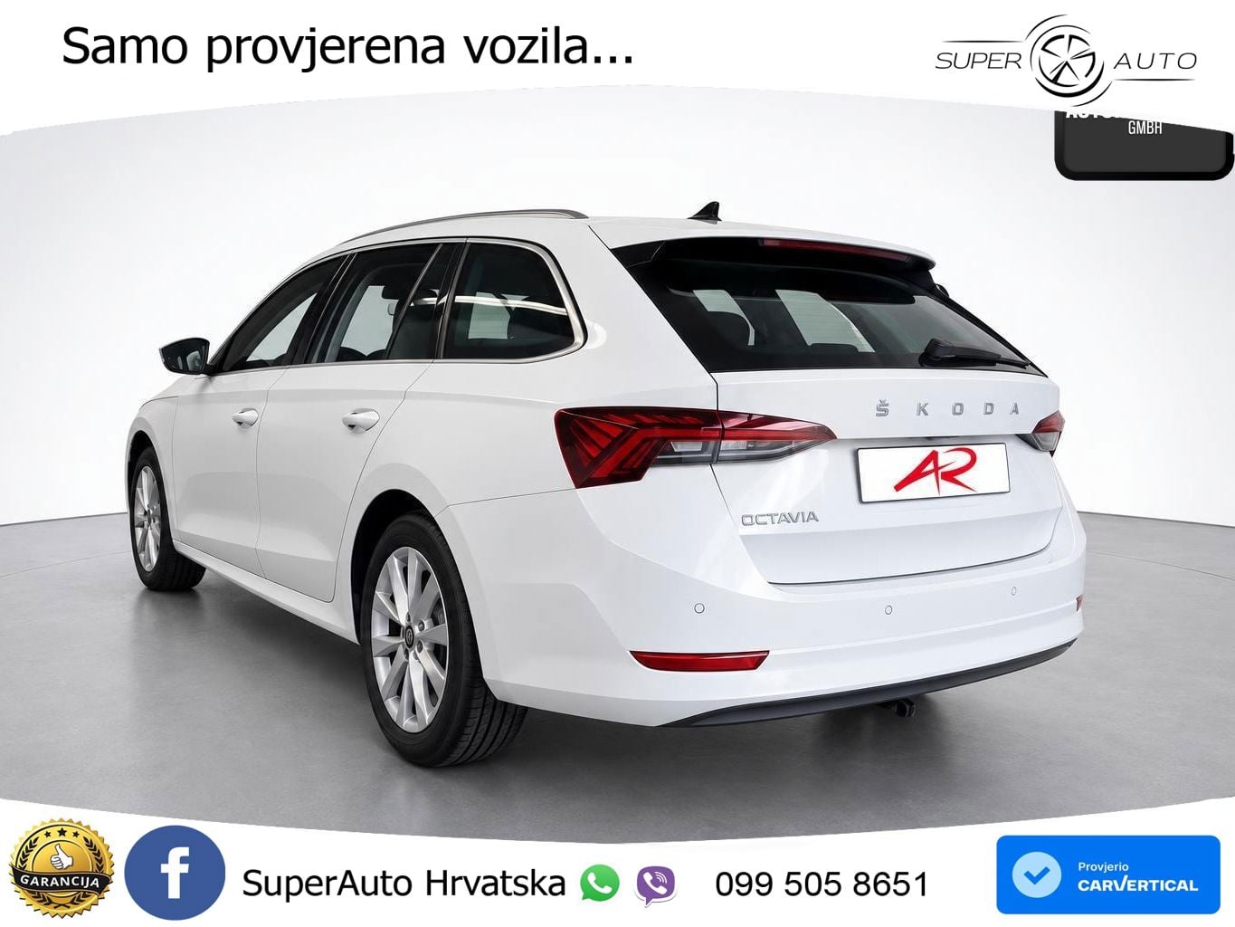 Škoda Octavia Combi 2.0 TDI (150 KS) DSG LED+GR SJED+ACC