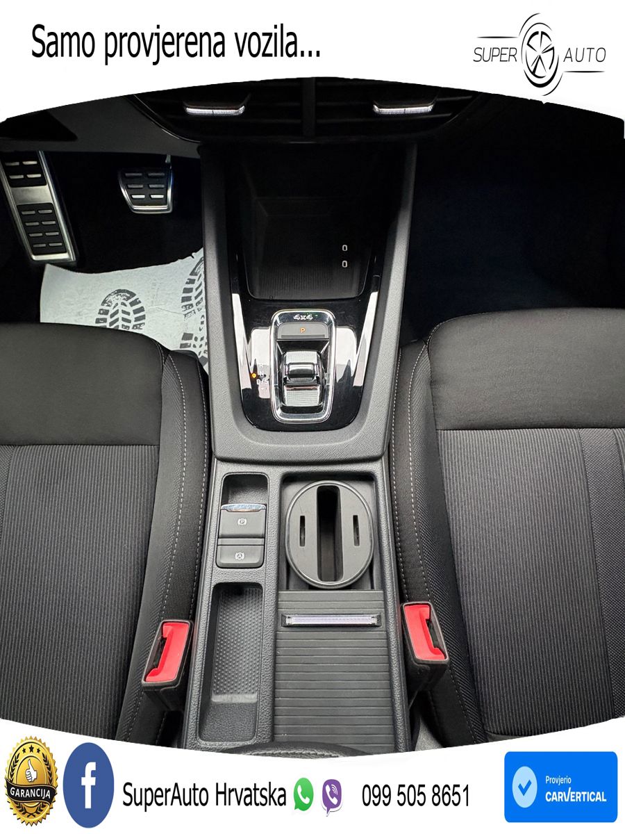 Škoda Octavia Combi 2.0 TSI (190 KS) 4x4 DSG SportLine LED+GR SJED+ACC