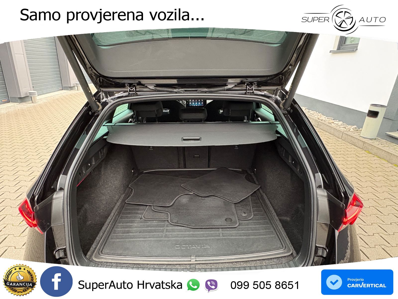 Škoda Octavia Combi 2.0 TSI (190 KS) 4x4 DSG SportLine LED+GR SJED+ACC