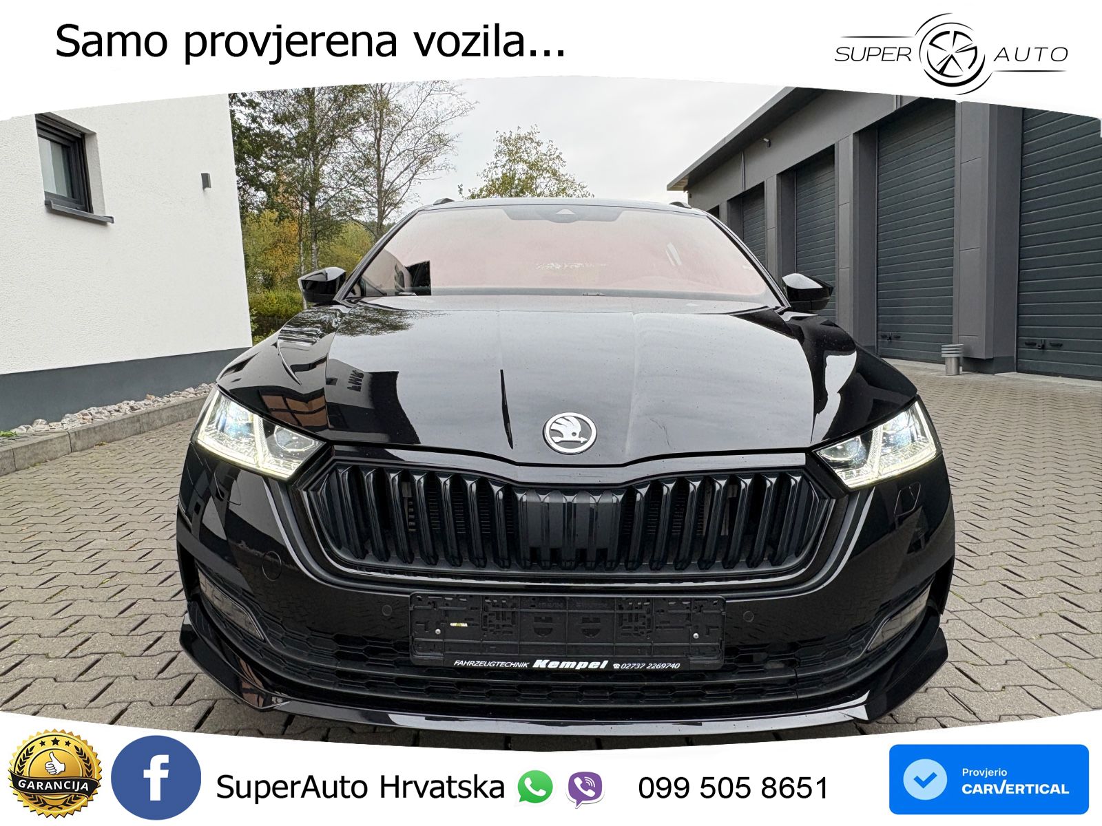 Škoda Octavia Combi 2.0 TSI (190 KS) 4x4 DSG SportLine LED+GR SJED+ACC