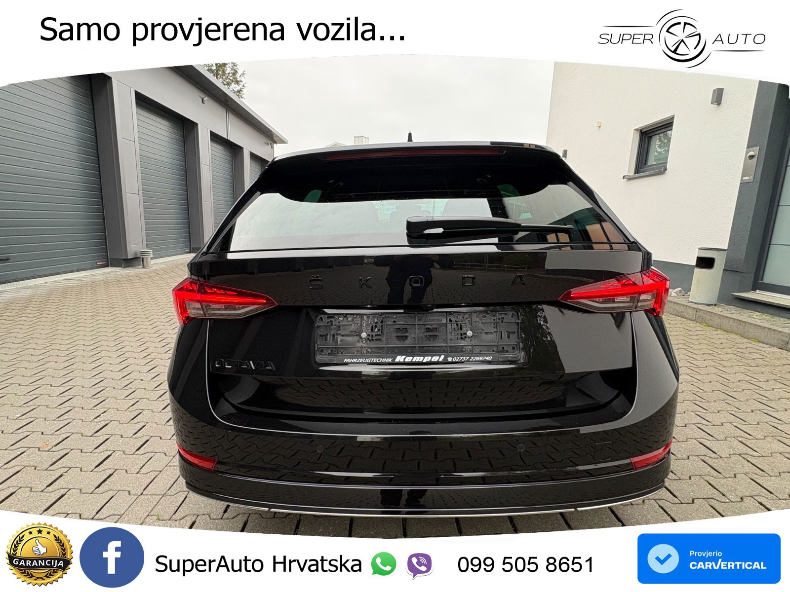 Škoda Octavia Combi 2.0 TSI (190 KS) 4x4 DSG SportLine LED+GR SJED+ACC