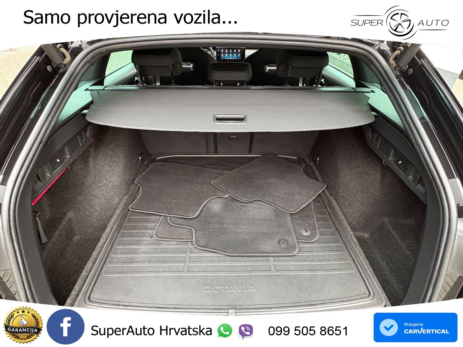 Škoda Octavia Combi 2.0 TSI (190 KS) 4x4 DSG SportLine LED+GR SJED+ACC