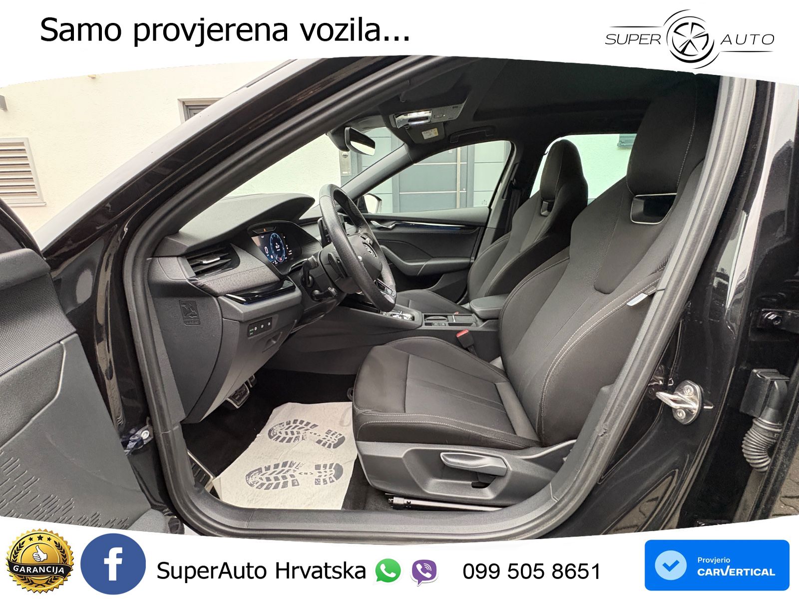 Škoda Octavia Combi 2.0 TSI (190 KS) 4x4 DSG SportLine LED+GR SJED+ACC