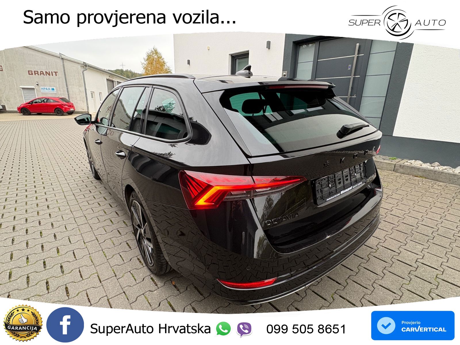 Škoda Octavia Combi 2.0 TSI (190 KS) 4x4 DSG SportLine LED+GR SJED+ACC