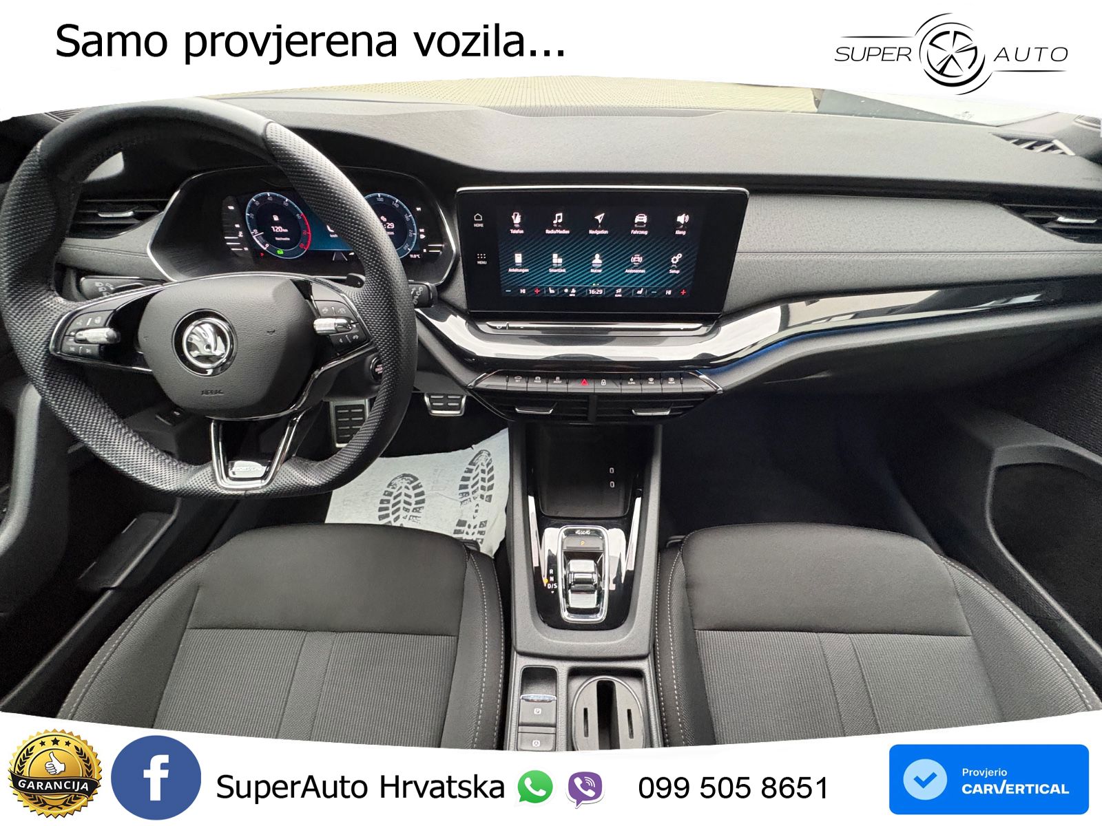 Škoda Octavia Combi 2.0 TSI (190 KS) 4x4 DSG SportLine LED+GR SJED+ACC