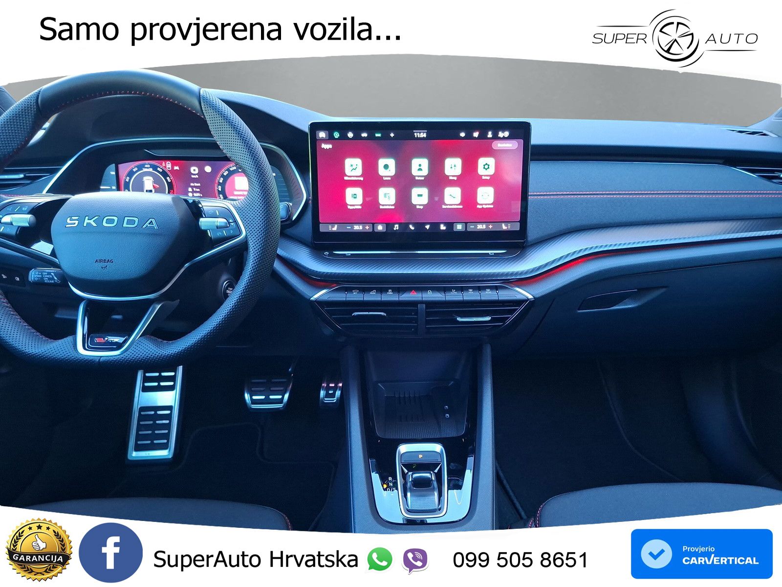 Škoda Octavia Combi RS 2.0 TSI (265 KS) DSG MATRIX+GR SJED+KAM