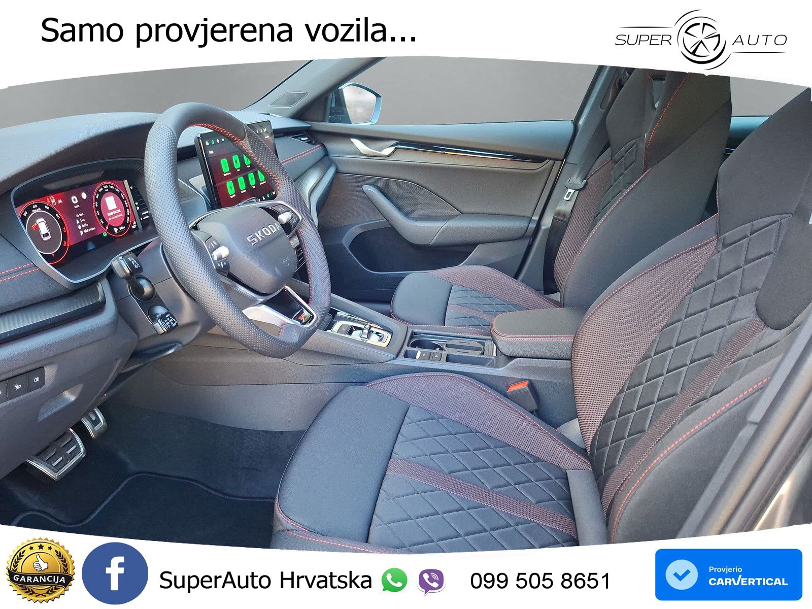 Škoda Octavia Combi RS 2.0 TSI (265 KS) DSG MATRIX+GR SJED+KAM