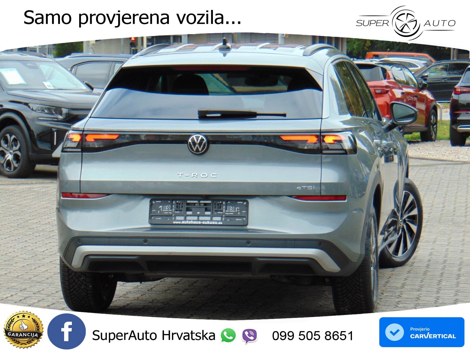 Volkswagen T-Roc 1.5 eTSI (116 KS)  DSG LED+GR SJED+ACC