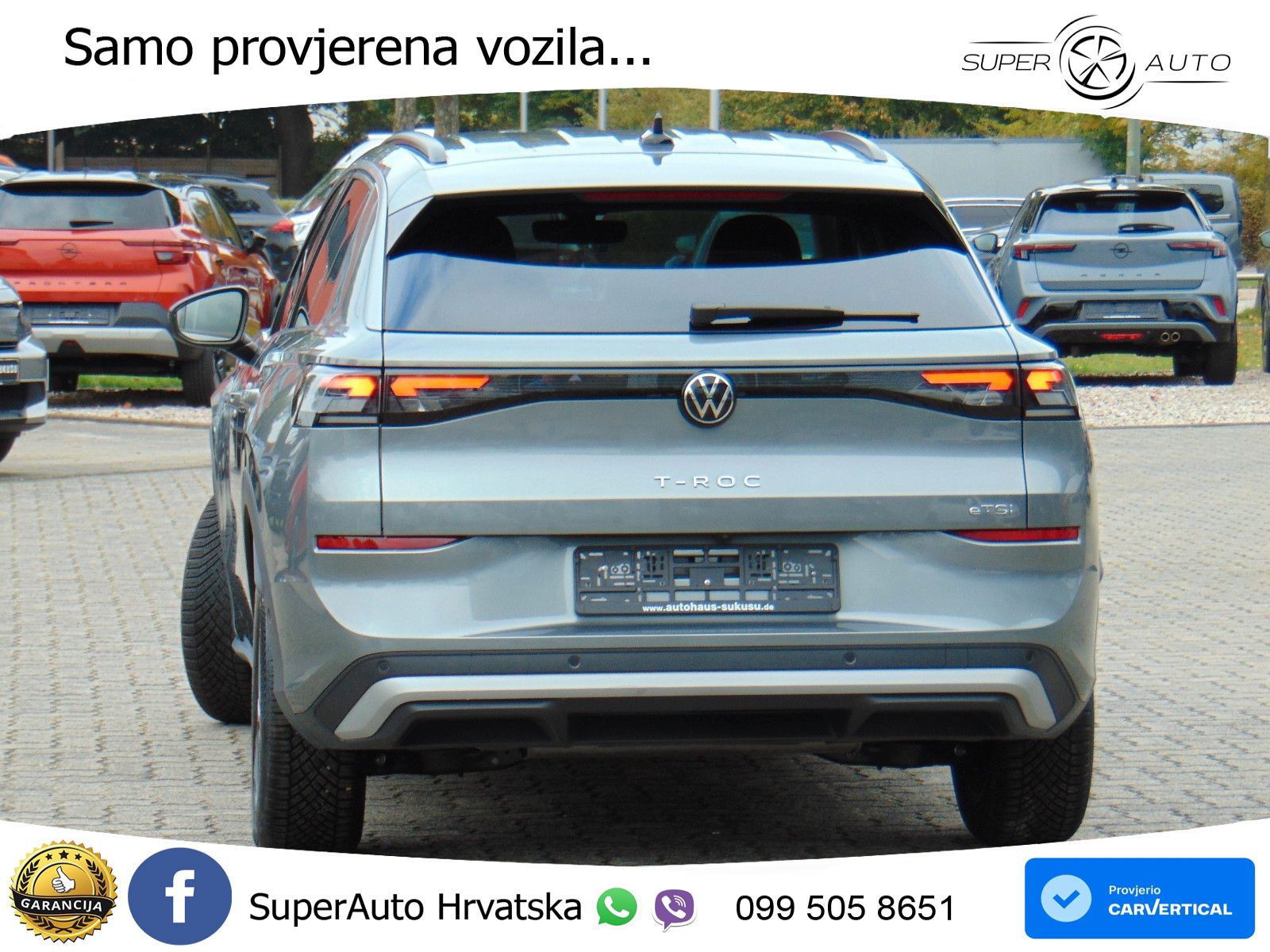 Volkswagen T-Roc 1.5 eTSI (116 KS)  DSG LED+GR SJED+ACC