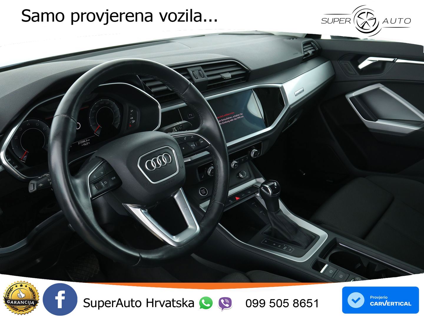 Audi Q3 Sportback 40 TFSI (190 KS) quattro S tronic S line LED+GR SJED+ACC
