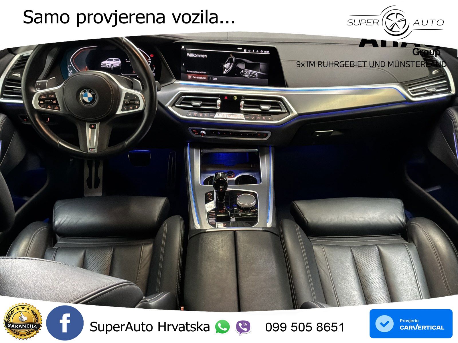 BMW X5 30d (286 KS) xDrive Steptronic ACC+HEAD+4xGR SJED+360+PANO