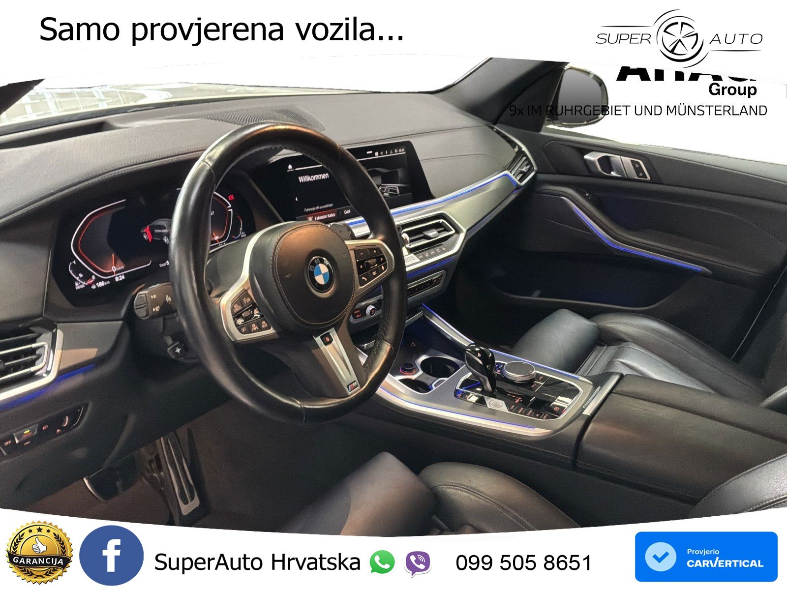 BMW X5 30d (286 KS) xDrive Steptronic ACC+HEAD+4xGR SJED+360+PANO