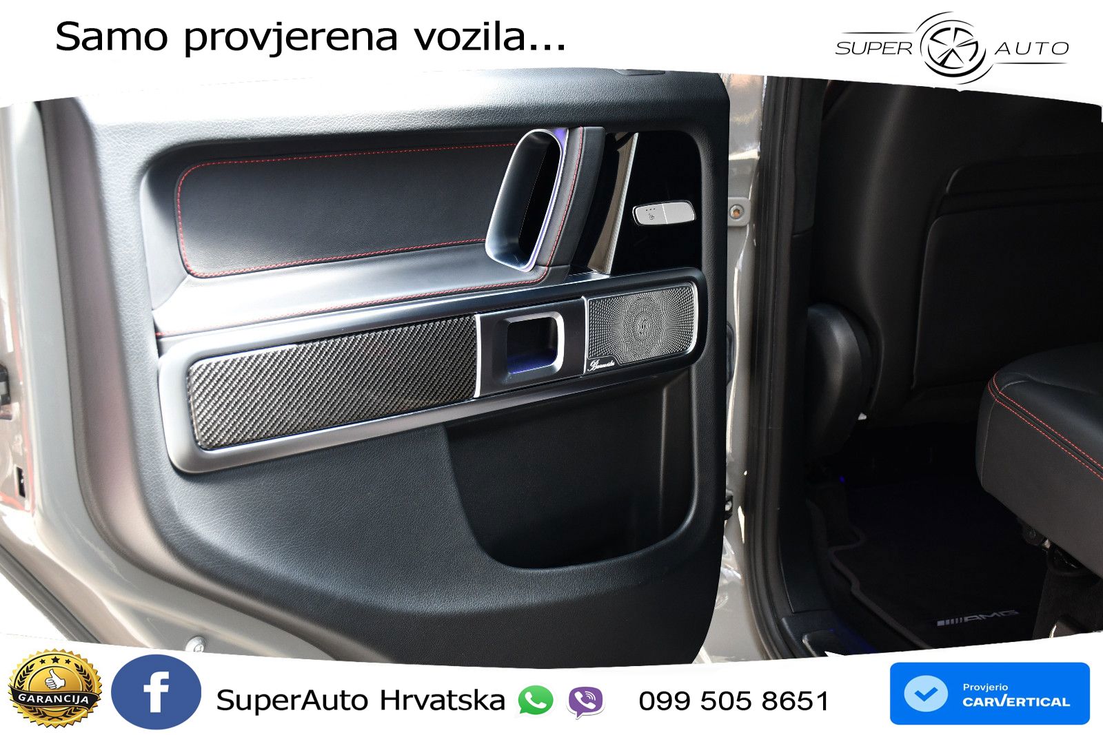 Mercedes AMG G 63 Long V8 (585 KS) 4MATIC 9G-TRONIC AMG SPEEDSHIFT PLUS Manufaktur LED+GR SJED+ACC