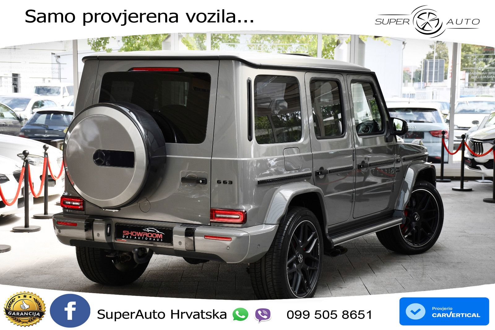Mercedes AMG G 63 Long V8 (585 KS) 4MATIC 9G-TRONIC AMG SPEEDSHIFT PLUS Manufaktur LED+GR SJED+ACC