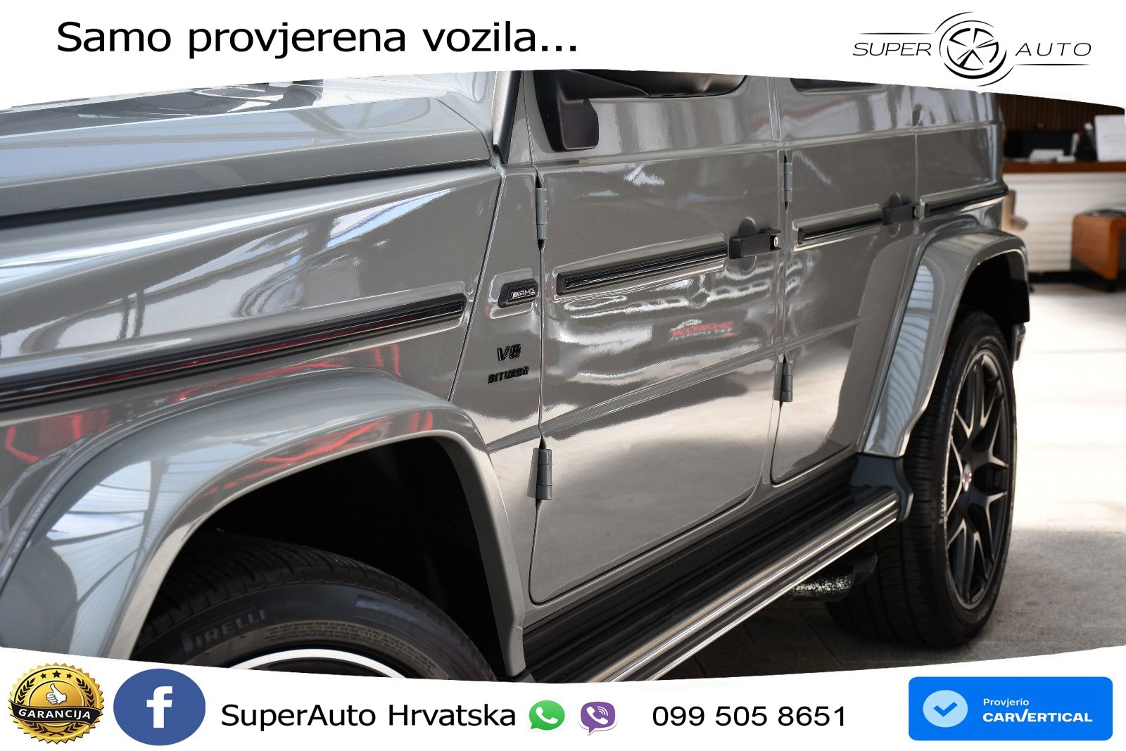 Mercedes AMG G 63 Long V8 (585 KS) 4MATIC 9G-TRONIC AMG SPEEDSHIFT PLUS Manufaktur LED+GR SJED+ACC