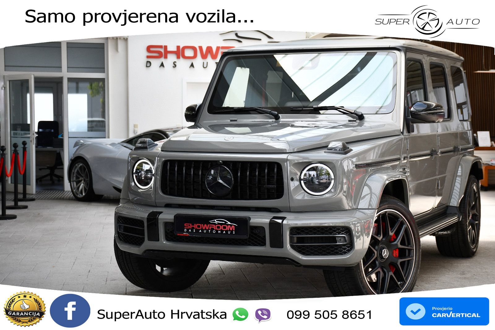 Mercedes AMG G 63 Long V8 (585 KS) 4MATIC 9G-TRONIC AMG SPEEDSHIFT PLUS Manufaktur LED+GR SJED+ACC