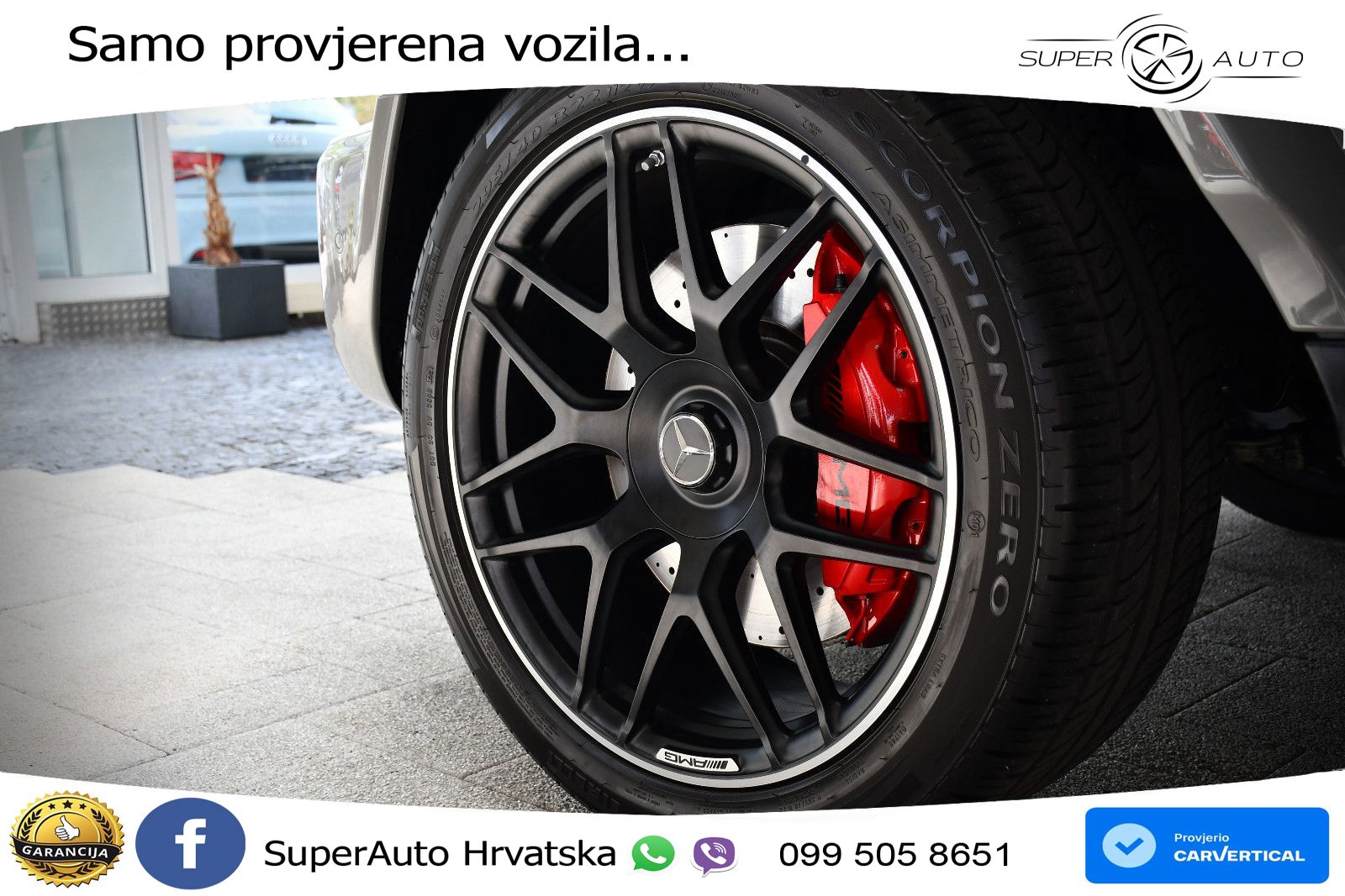 Mercedes AMG G 63 Long V8 (585 KS) 4MATIC 9G-TRONIC AMG SPEEDSHIFT PLUS Manufaktur LED+GR SJED+ACC