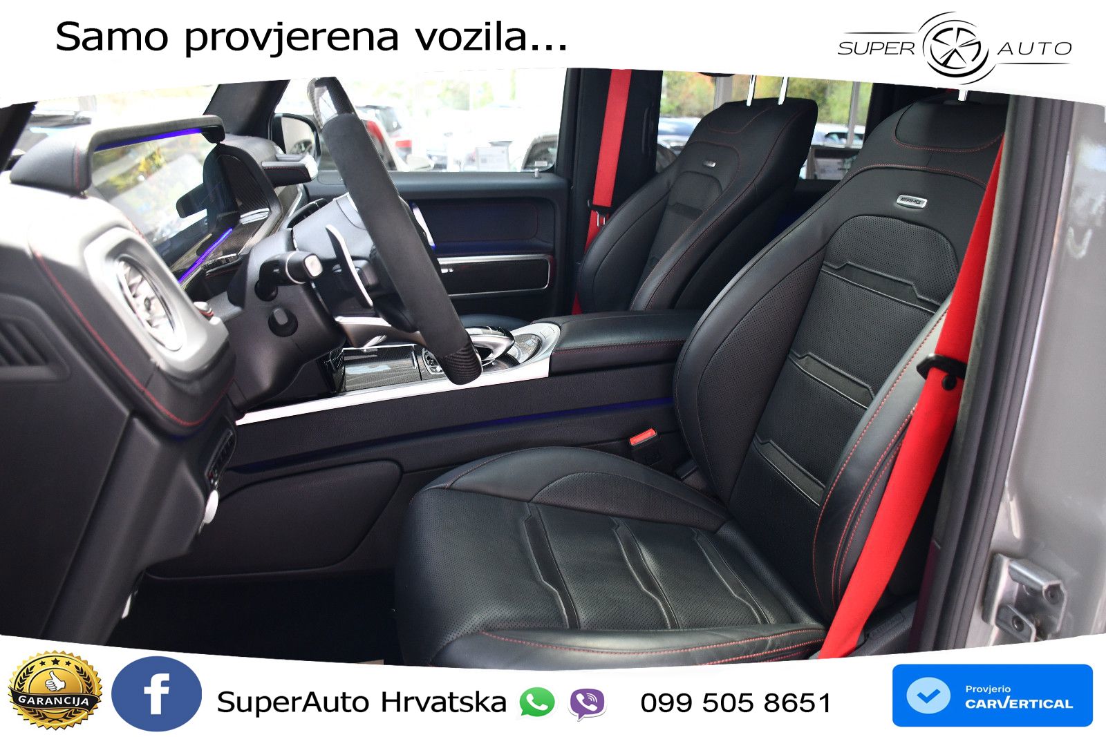 Mercedes AMG G 63 Long V8 (585 KS) 4MATIC 9G-TRONIC AMG SPEEDSHIFT PLUS Manufaktur LED+GR SJED+ACC