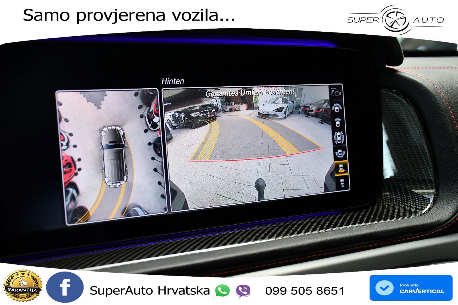 Mercedes AMG G 63 Long V8 (585 KS) 4MATIC 9G-TRONIC AMG SPEEDSHIFT PLUS Manufaktur LED+GR SJED+ACC