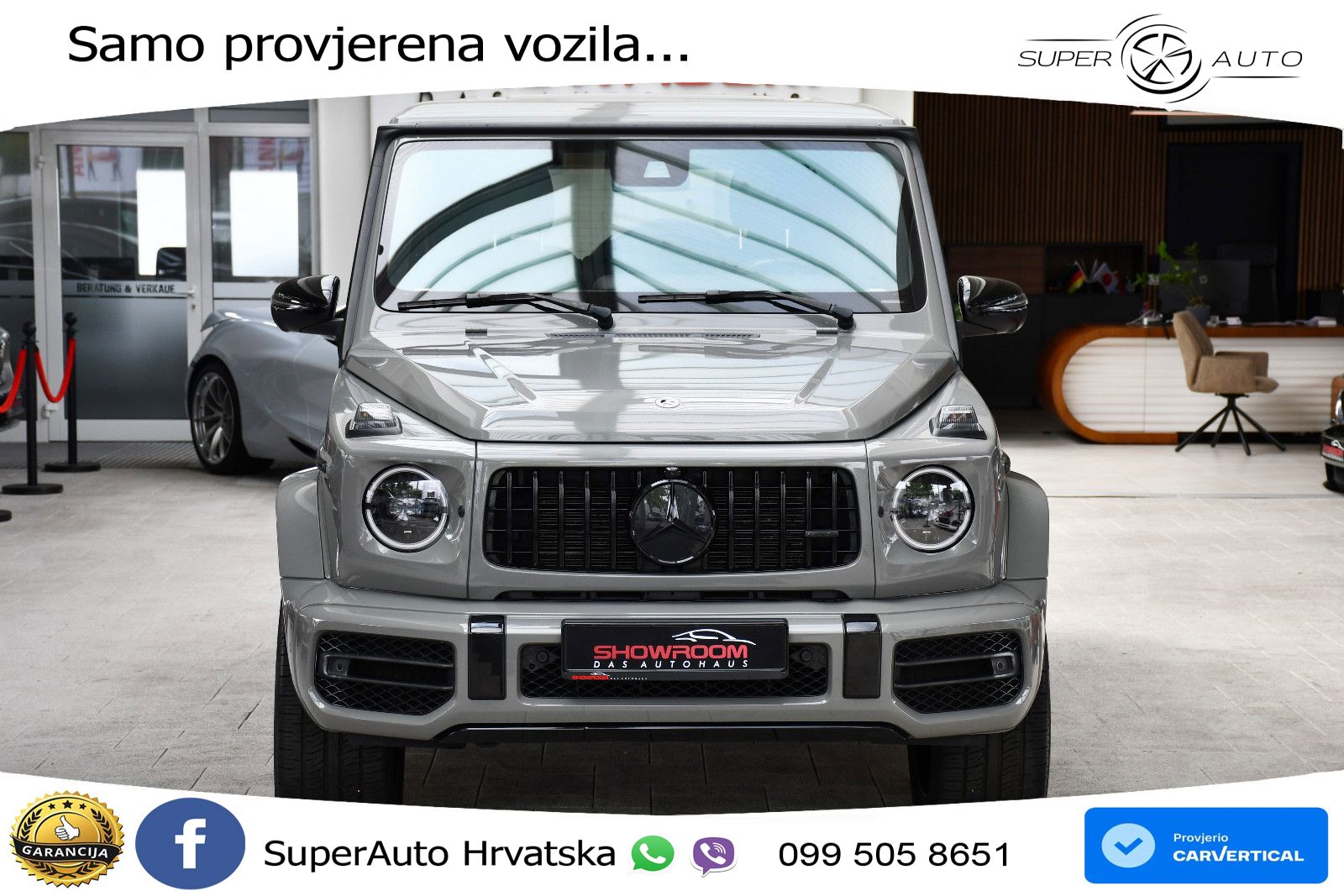 Mercedes AMG G 63 Long V8 (585 KS) 4MATIC 9G-TRONIC AMG SPEEDSHIFT PLUS Manufaktur LED+GR SJED+ACC