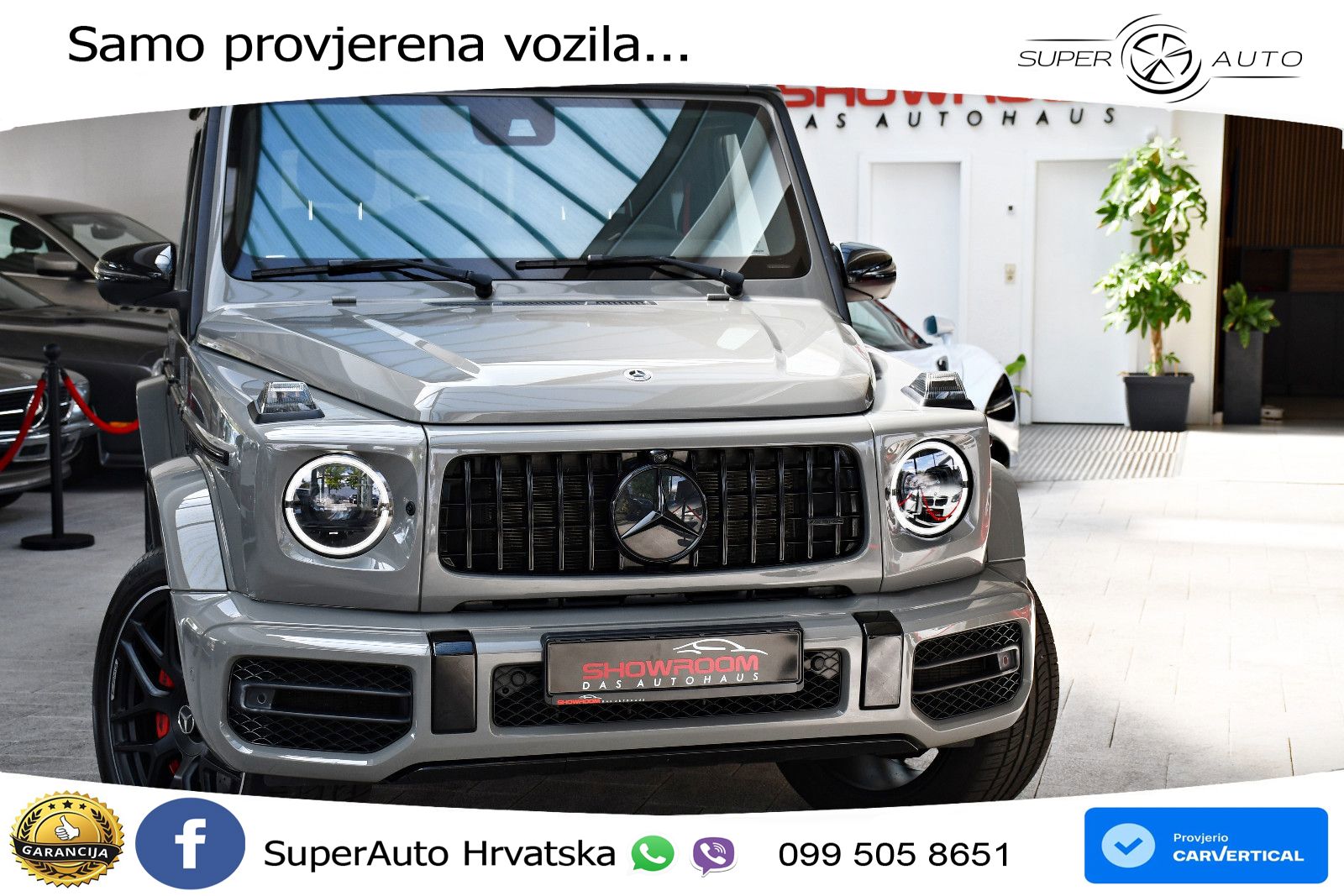 Mercedes AMG G 63 Long V8 (585 KS) 4MATIC 9G-TRONIC AMG SPEEDSHIFT PLUS Manufaktur LED+GR SJED+ACC