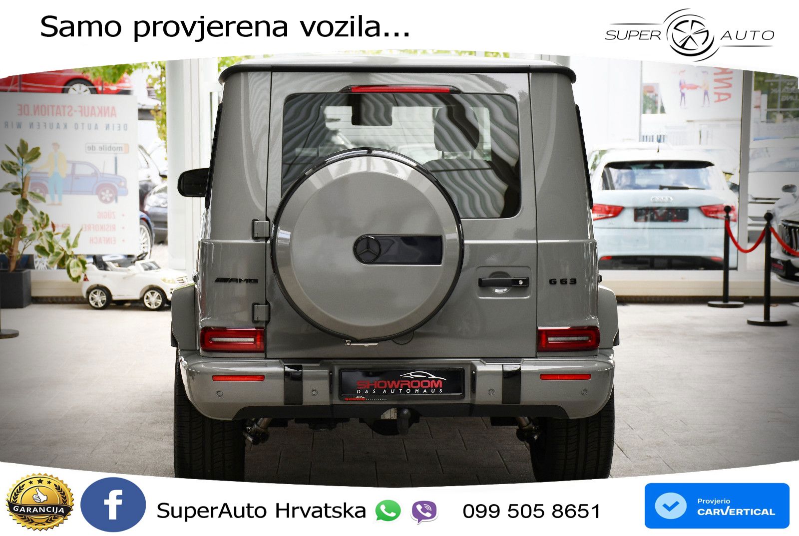 Mercedes AMG G 63 Long V8 (585 KS) 4MATIC 9G-TRONIC AMG SPEEDSHIFT PLUS Manufaktur LED+GR SJED+ACC