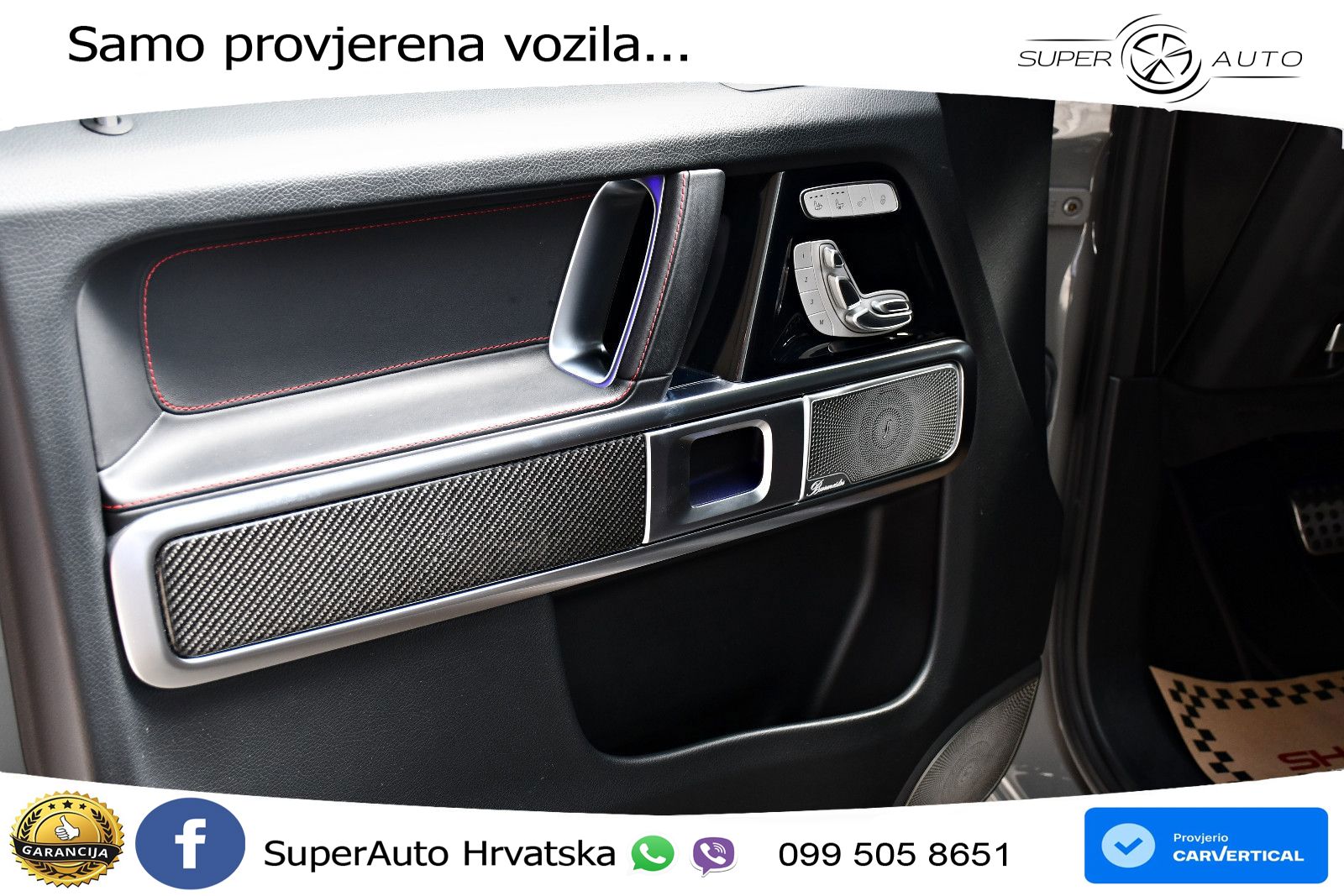 Mercedes AMG G 63 Long V8 (585 KS) 4MATIC 9G-TRONIC AMG SPEEDSHIFT PLUS Manufaktur LED+GR SJED+ACC