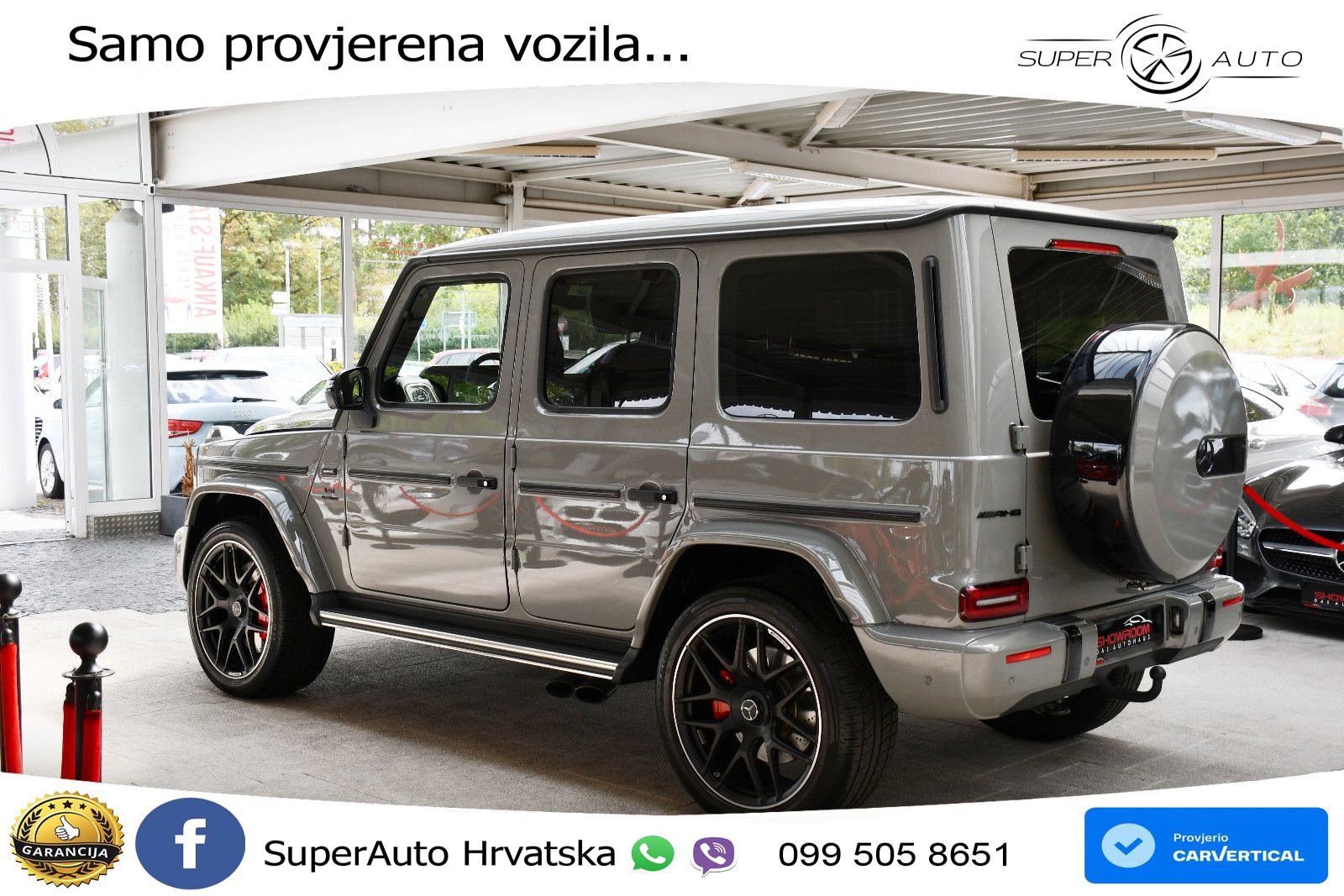 Mercedes AMG G 63 Long V8 (585 KS) 4MATIC 9G-TRONIC AMG SPEEDSHIFT PLUS Manufaktur LED+GR SJED+ACC