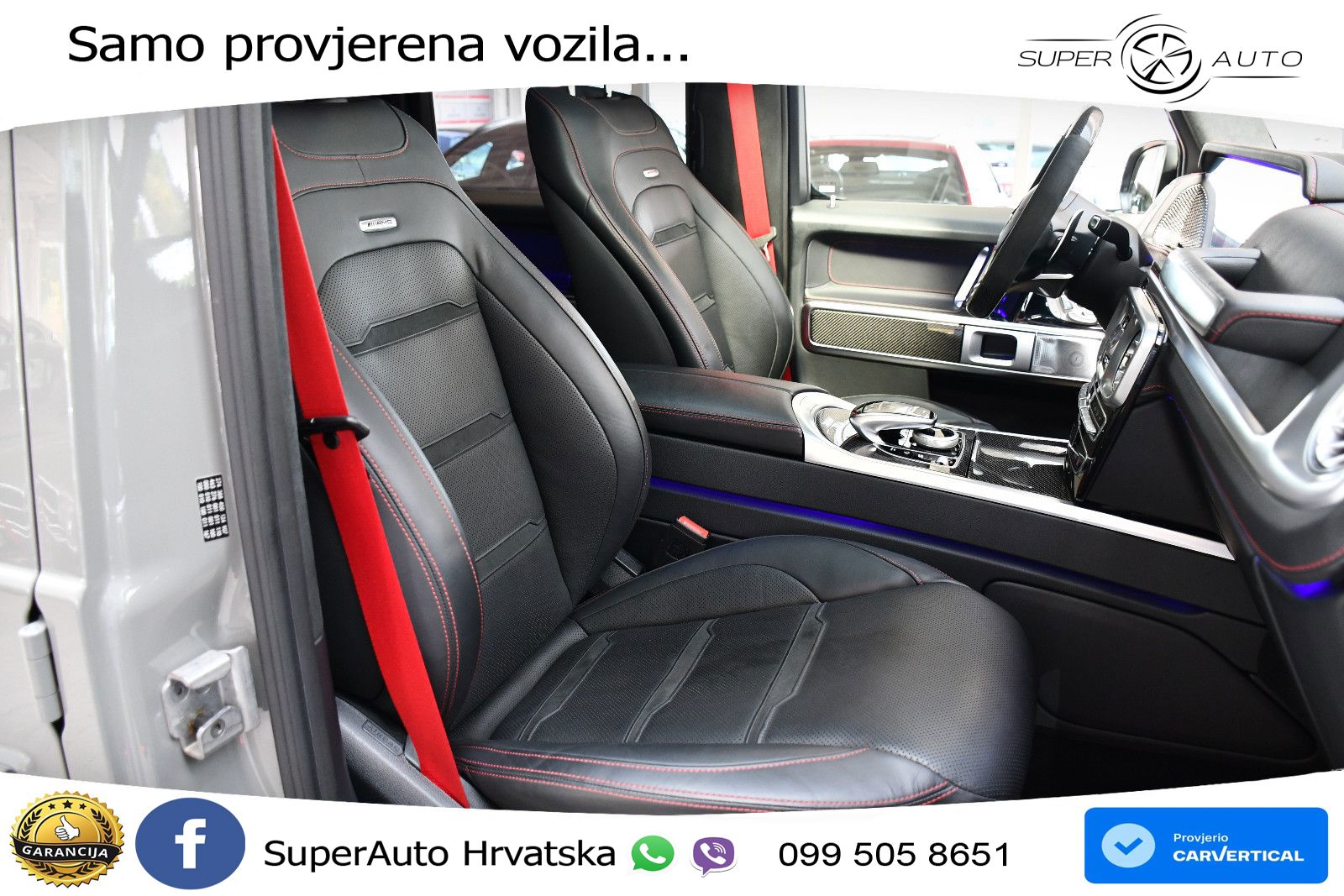 Mercedes AMG G 63 Long V8 (585 KS) 4MATIC 9G-TRONIC AMG SPEEDSHIFT PLUS Manufaktur LED+GR SJED+ACC