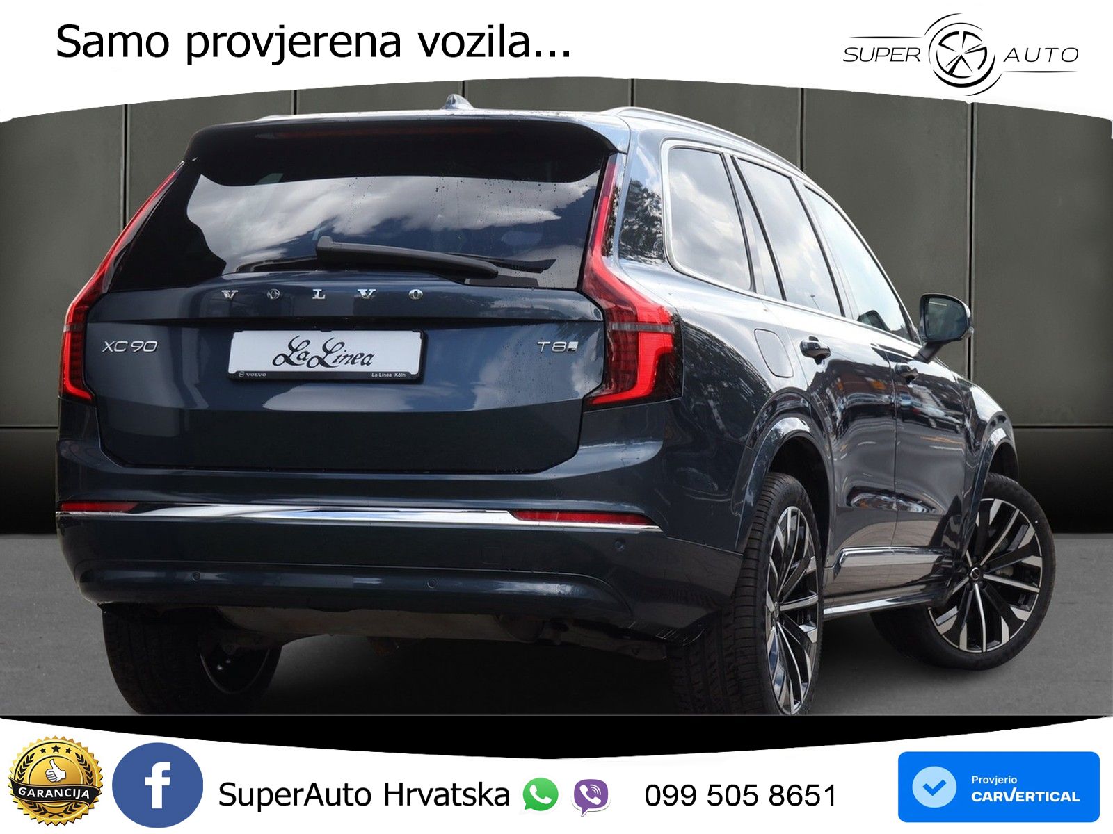 Volvo XC90 2.0 T8 AWD Automatic LED+GR SJED+ACC