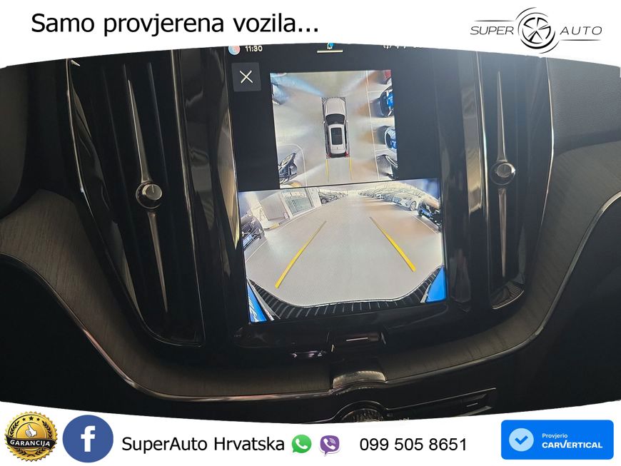 Volvo XC60 B5 Benzin AWD Geartronic ZRAČNI+ACC+GR SJED+360+PANO