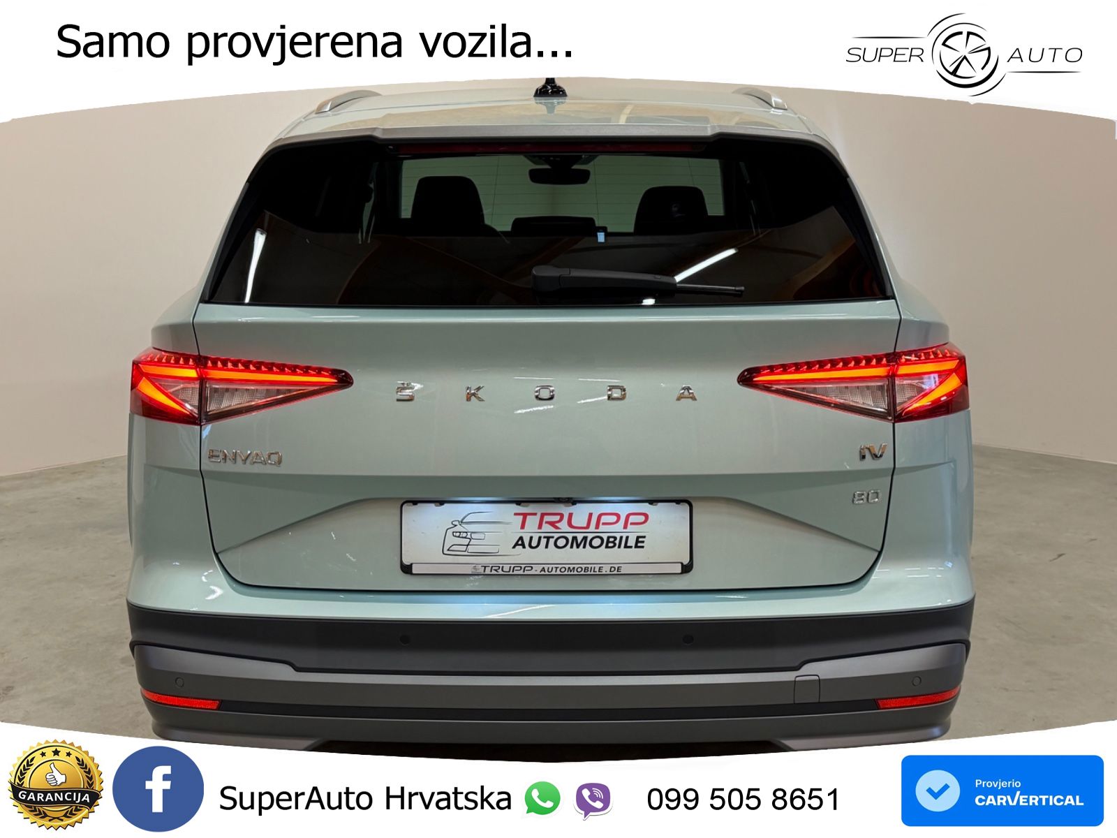 Škoda Enyaq iV 80 82 kWh (204 KS) Suite LED+GR SJED+ACC