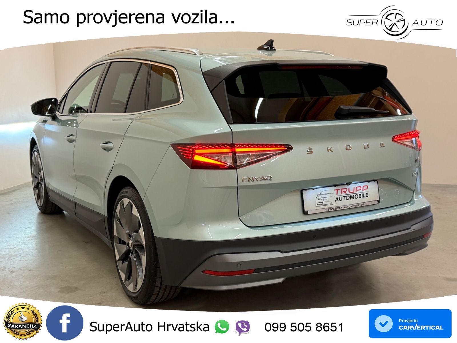 Škoda Enyaq iV 80 82 kWh (204 KS) Suite LED+GR SJED+ACC