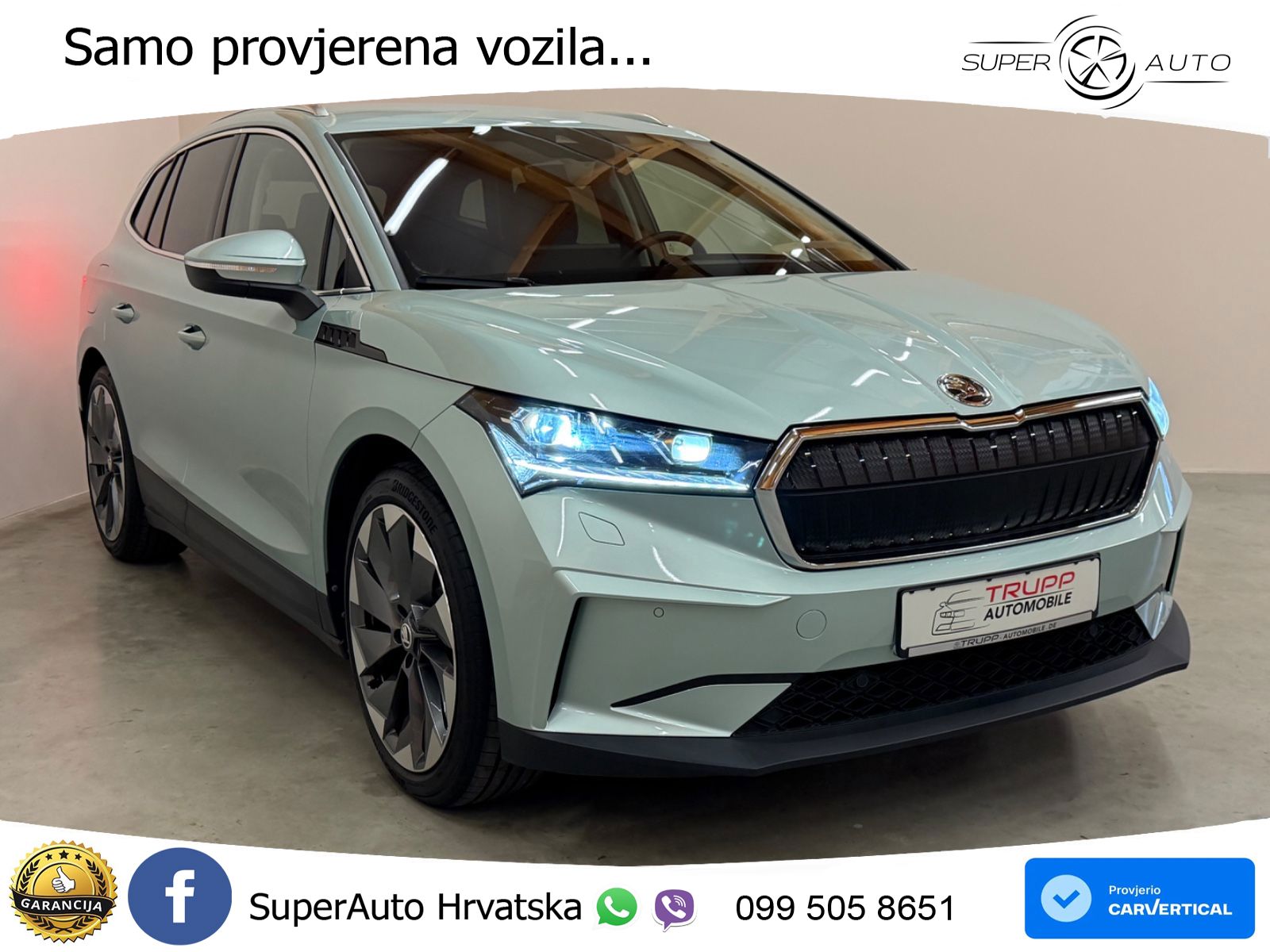 Škoda Enyaq iV 80 82 kWh (204 KS) Suite LED+GR SJED+ACC
