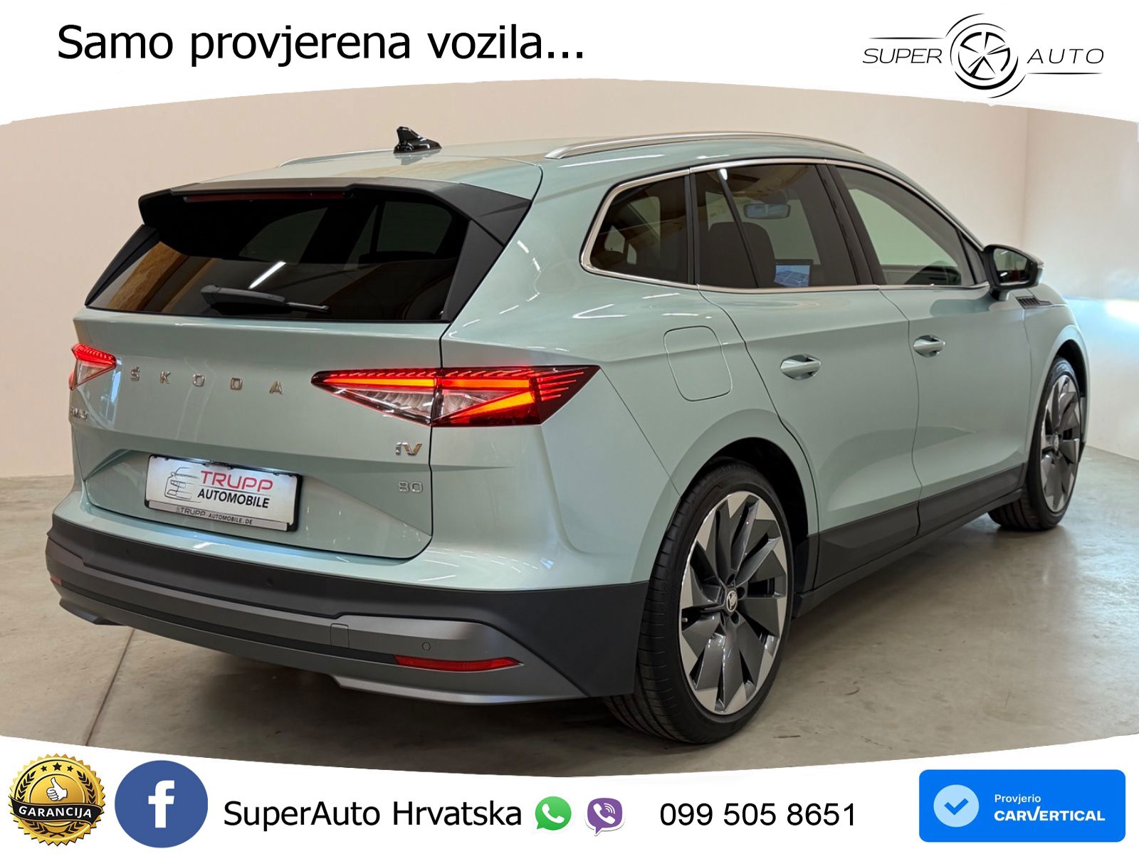Škoda Enyaq iV 80 82 kWh (204 KS) Suite LED+GR SJED+ACC